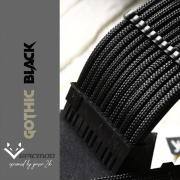 Full Black Sleeved Extension Cables PC – EPICMOD