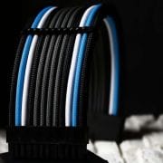 Black, Light blue, White, Grey Sleeved Extension Cables