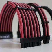 EPICMOD Premium Series – Pink Noir Elegance – Sleeved Extension Cable